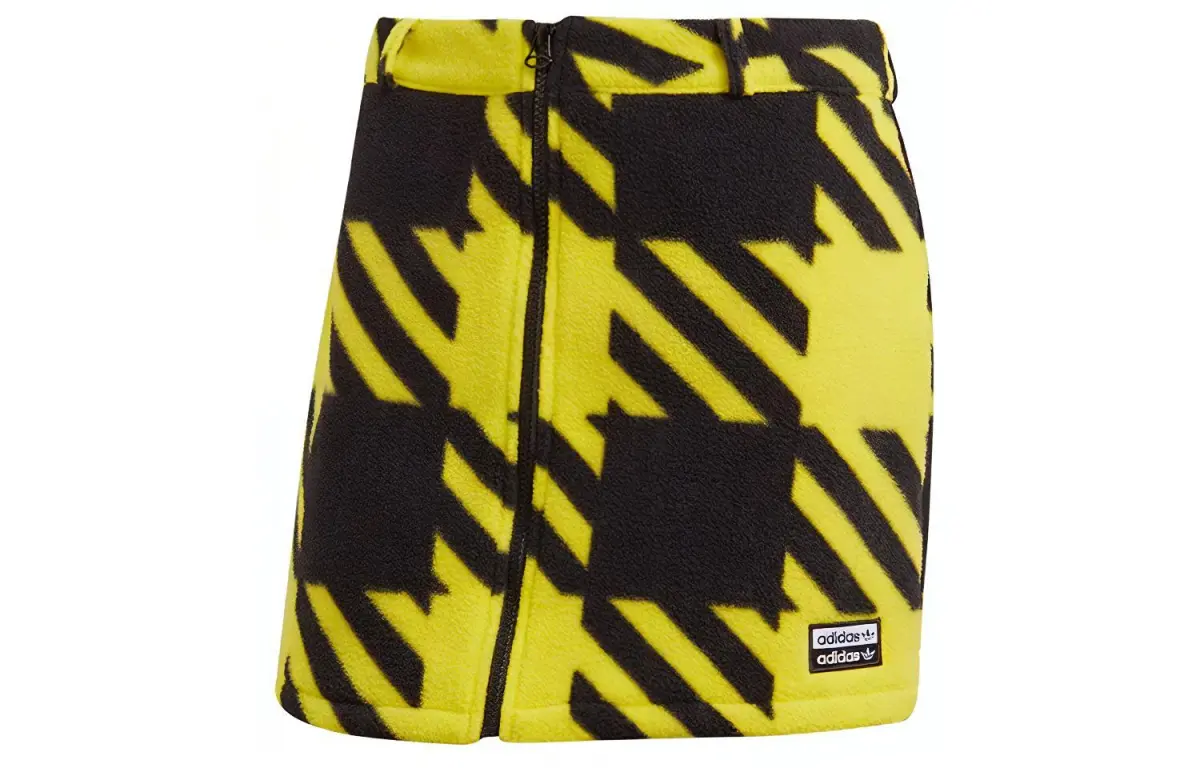 Adidas Originals Casual Short Skirts Women's Lemon