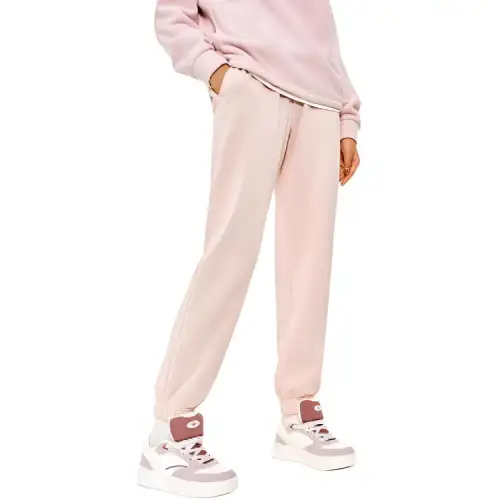 Anta Sports Life Collection Knitted Sweatpants Women's Winter Pink Flame