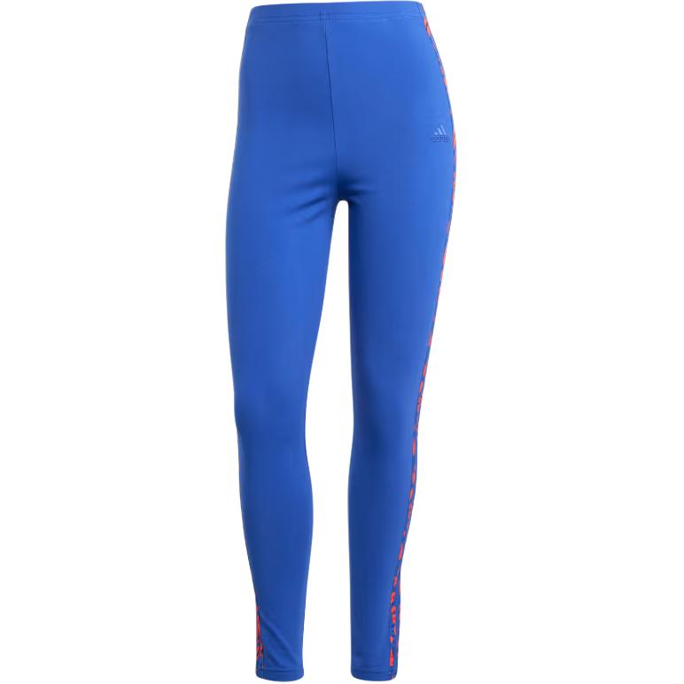 Adidas Free Shipping With AdiClub Essentials 3-Stripes Animal Print Leggings