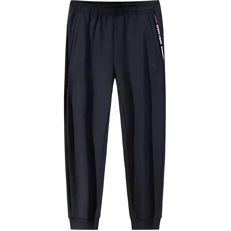 Anta Variety Training Collection Knitted Sweatpants Women's Basic Black