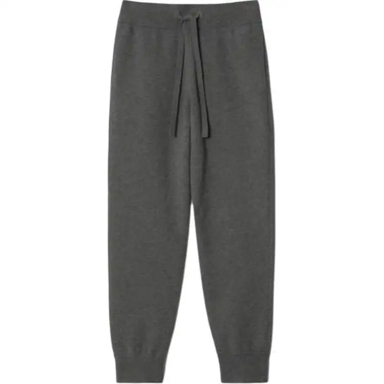 Burberry Knitted Sweatpants Women's Gray