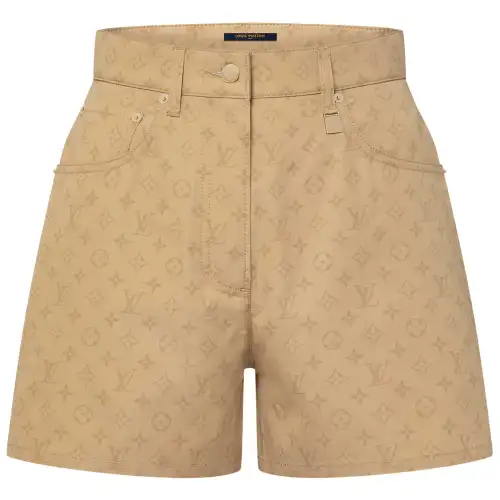 LOUIS VUITTON SS24 Casual Shorts Women's Beige