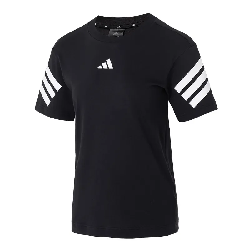 Adidas T-Shirts Women's Black Crew Neck Moderate Other