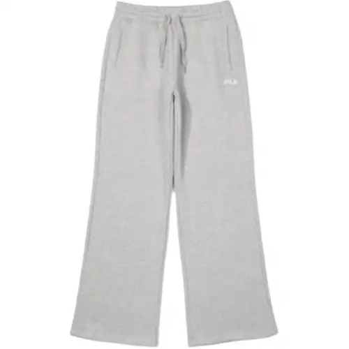 FILA Knitted Sweatpants Women's Gray