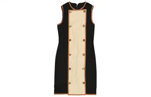Burberry Sleeveless Dress Women's Black