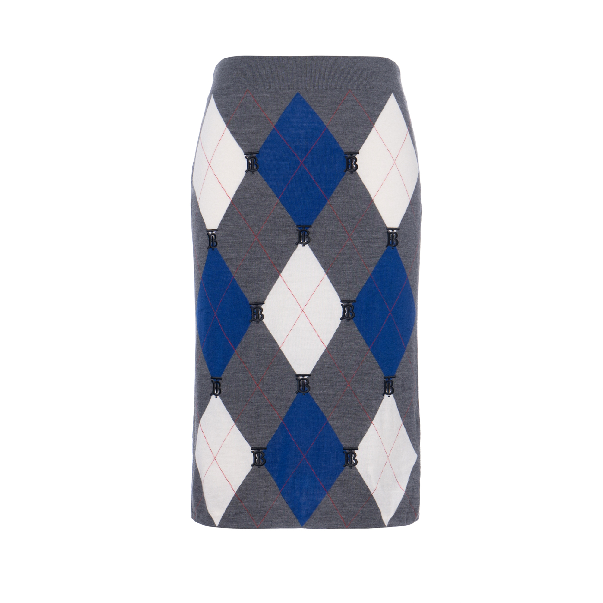 Женское платье Burberry Knit Dress (серое)