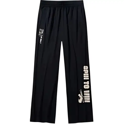 Anta Life Collection Knitted Sweatpants Women's Basic Black