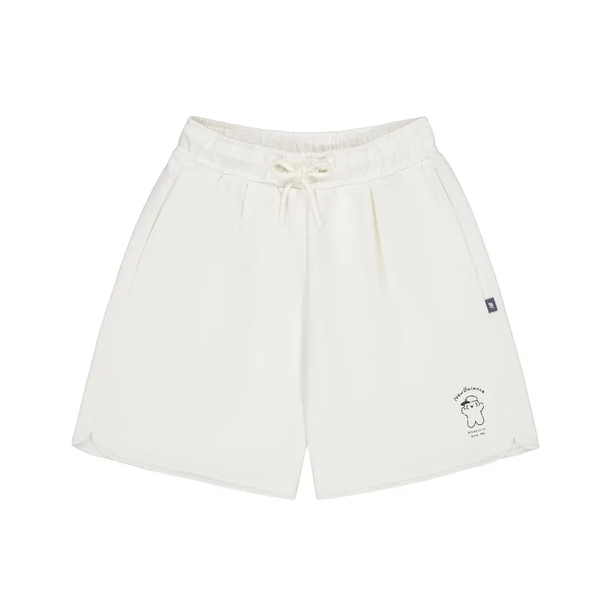 New Balance Live With The New Balance Casual Shorts Women's Ivory White