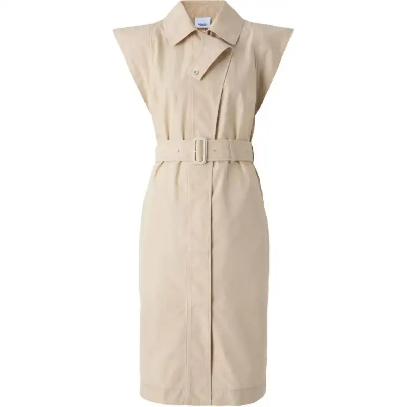 Burberry Sleeveless Dress Women's Beige