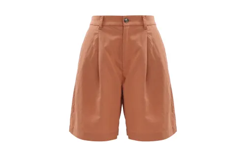 UNIQLO X CDC Casual Shorts Women's Orange Red