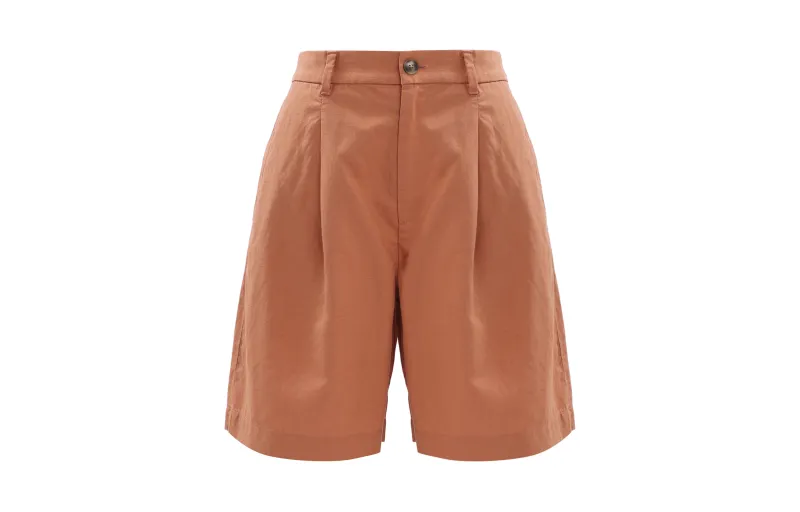 UNIQLO X CDC Casual Shorts Women's Orange Red