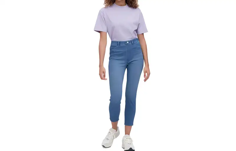 UNIQLO Jeans Women's Royal Blue Moderate Slim Fit Pants