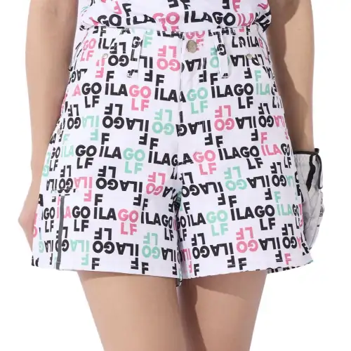 FILA Golf Casual Shorts Women's White Color