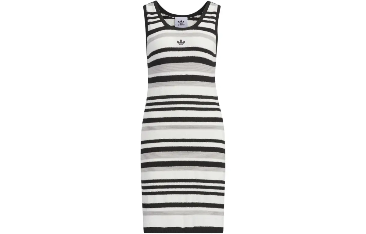 Adidas Originals Sportlife KNIT DRESS Sleeveless Dress Women's Black