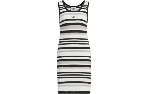 Adidas Originals Sportlife KNIT DRESS Sleeveless Dress Women's Black