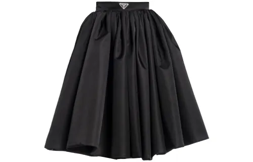 PRADA Casual Long Skirt Women's Black