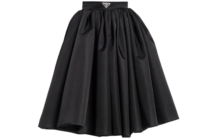PRADA Casual Long Skirt Women's Black