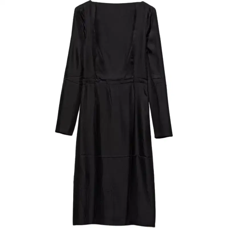PRADA Long Sleeved Dress Women's Black
