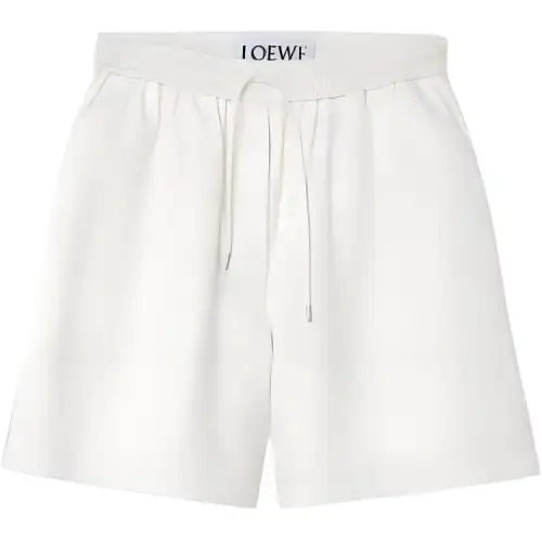 LOEWE Casual Shorts Women's White