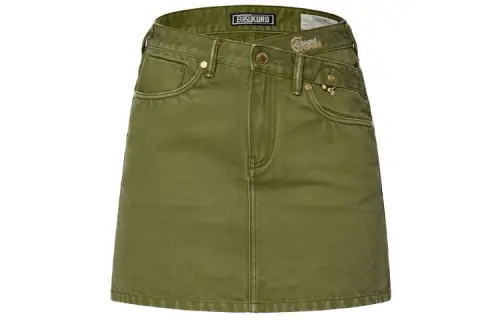 EVISU Denim Short Skirts Women's