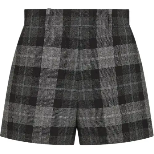 DIOR Checkered Shorts