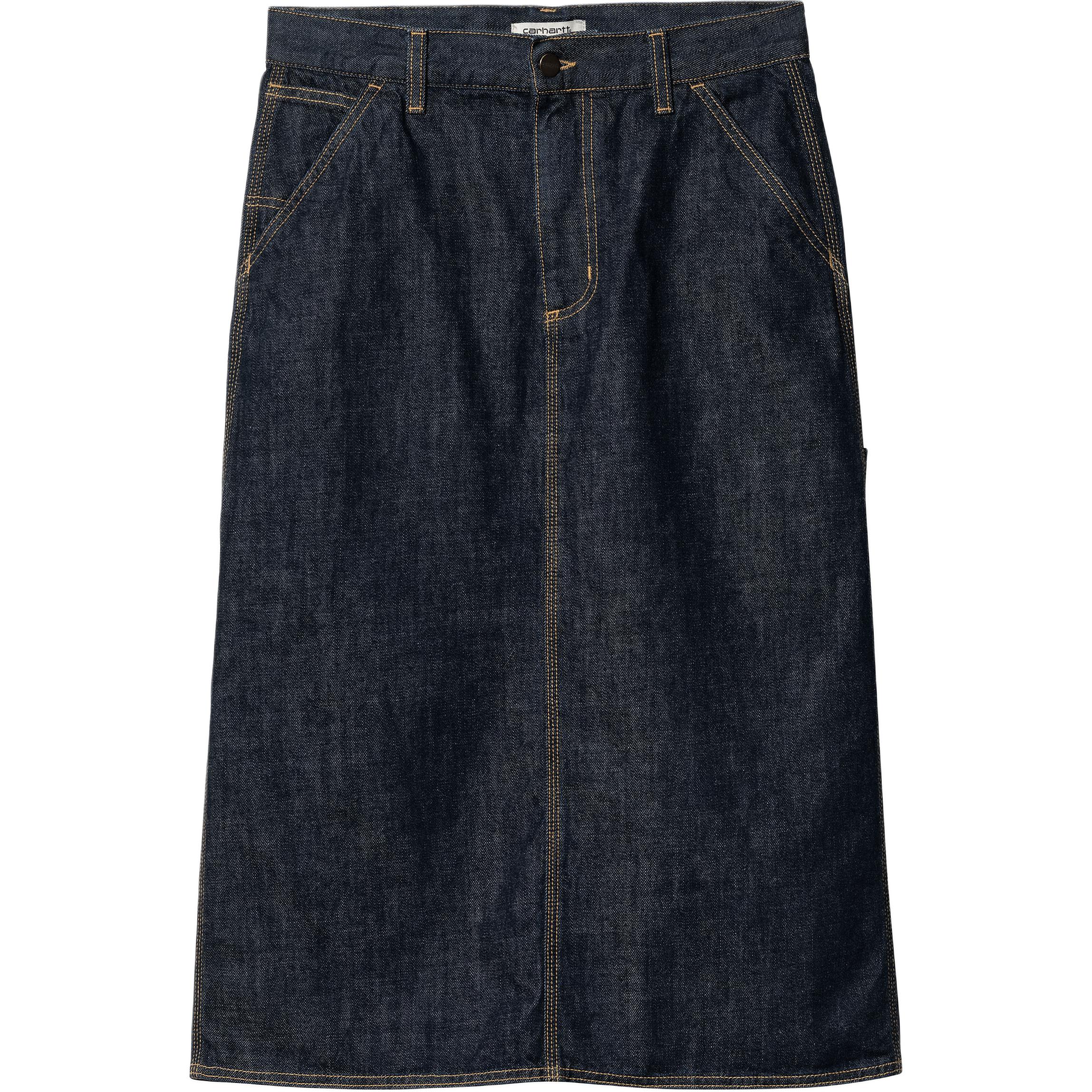 Женская юбка Carhartt WIP W' Single Knee Skirt (синяя)