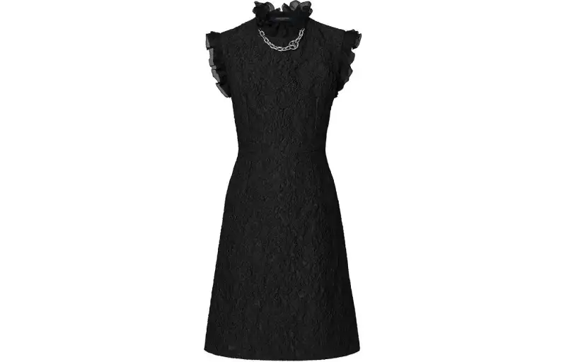 LOUIS VUITTON SS24 Sleeveless Dress Women's Black