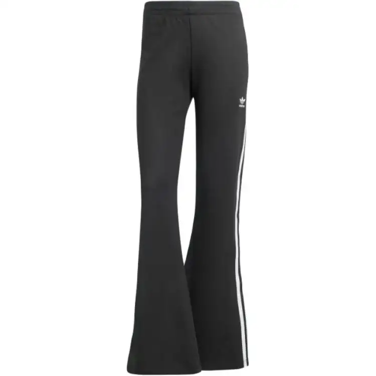 Adidas Originals stripe-detail flared trousers