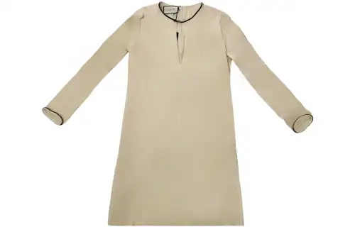 GUCCI Long Sleeved Dress Women's Ecru