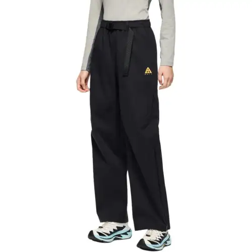Anta Variety Training Collection Knitted Sweatpants Women's Basic Black