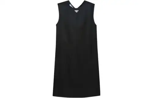 PRADA Sleeveless Dress Women's Black