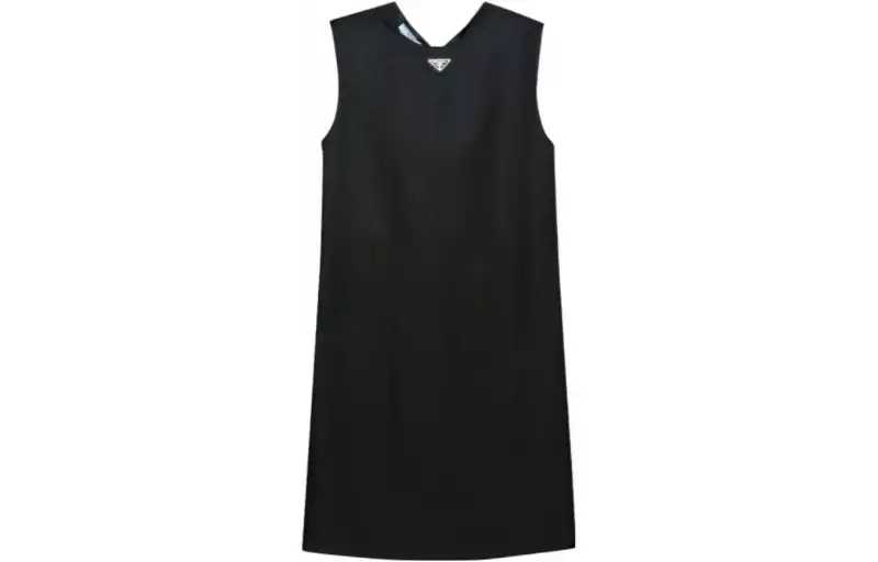 PRADA Sleeveless Dress Women's Black
