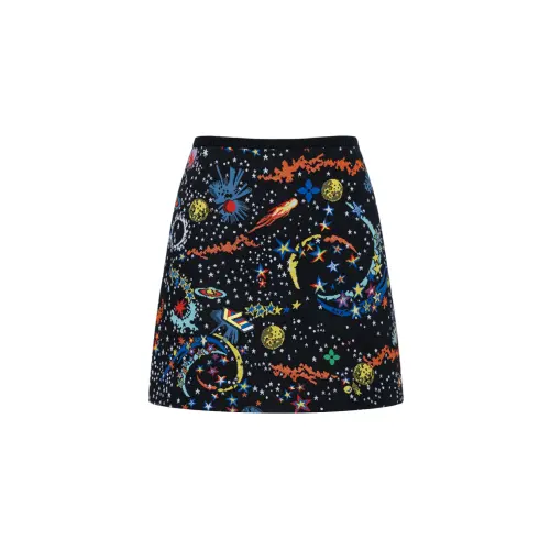 LOUIS VUITTON Casual Short Skirts Women's Multicolor