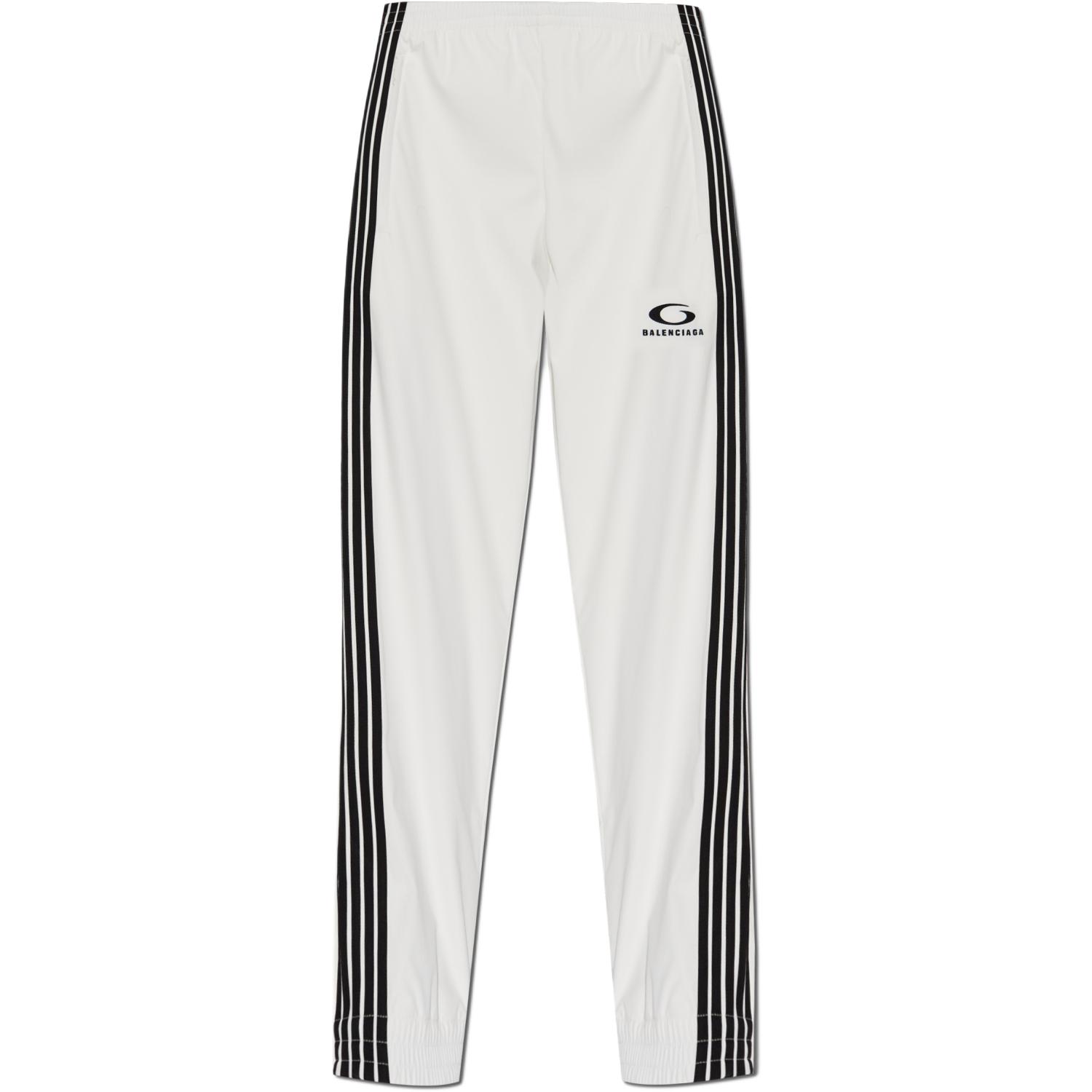 Balenciaga Loop Sports Logo Embroidered Track Pants