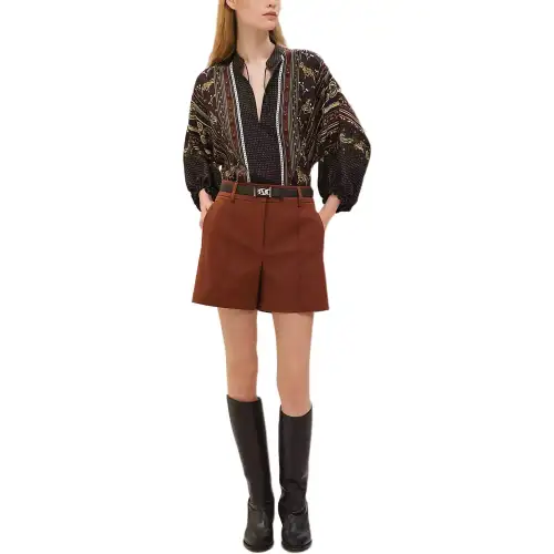 HERMES 2025 Spring Summer Collection Casual Shorts Women's Brown