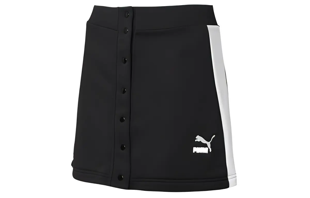PUMA Casual Short Skirts Women's Black
