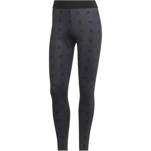 Adidas Originals 7/8 HIGH WAIST ALLOVER PRINT LEGGINGS Women's Black