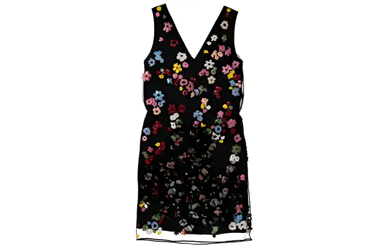 Burberry Sleeveless Dress Women's Bright Red