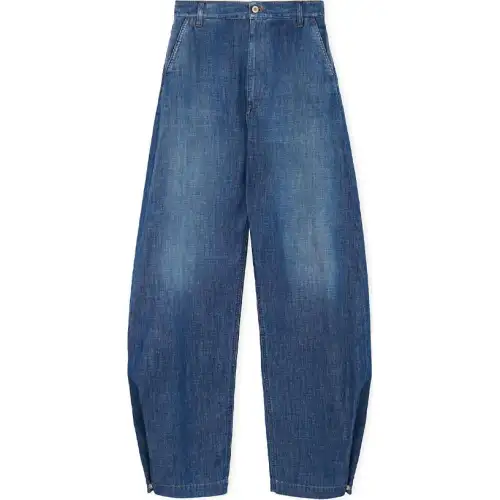 LOEWE Balloon FW24 Jeans Women's Blue