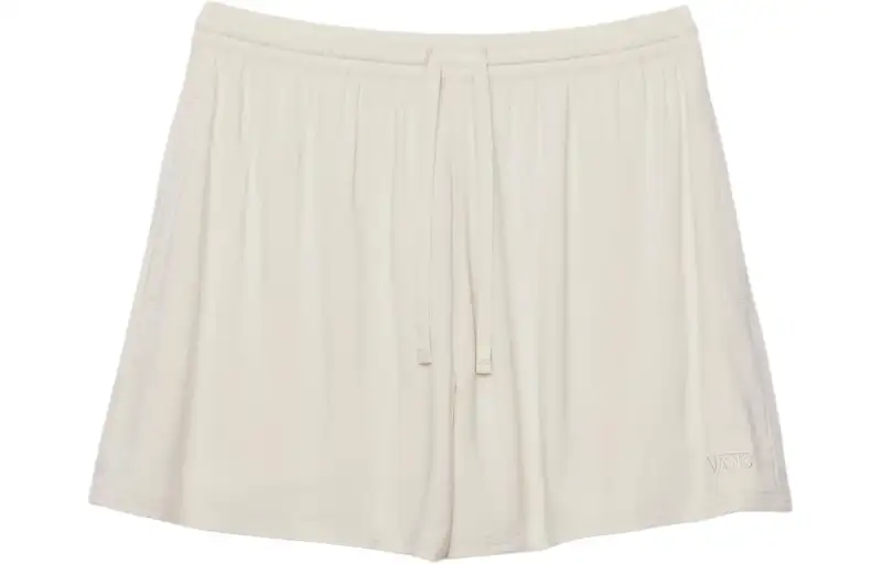 Vans Drop V Viscose Short Casual Shorts Women's Ecru