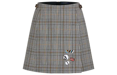 LOUIS VUITTON Rest Skirt Women's Gray