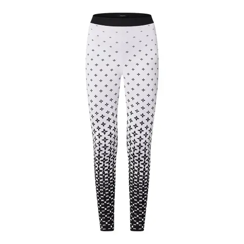 LOUIS VUITTON SS25 Leggings Women's White Black