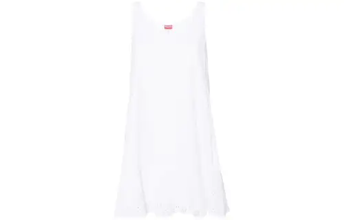 Kenzo broderie-anglaise sleeveless minidress