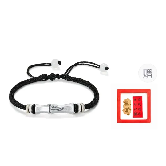 AGOVSKI 999 Fine Silver Bracelets Unisex
