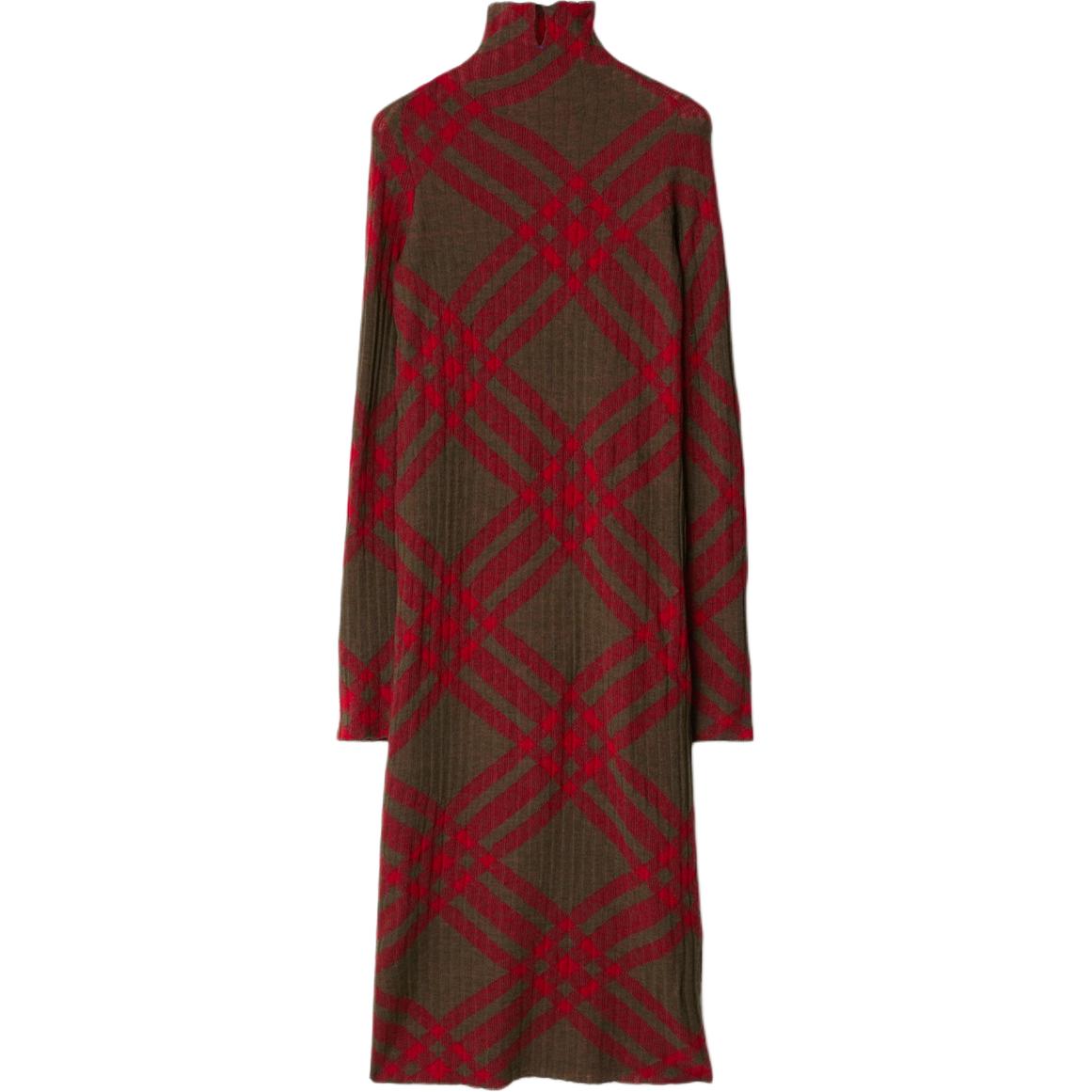 Женское платье Burberry (красное)