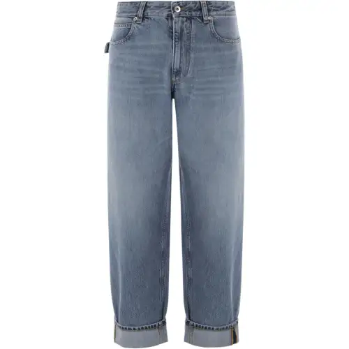 Bottega Veneta High Waisted Relaxed Fit Jeans