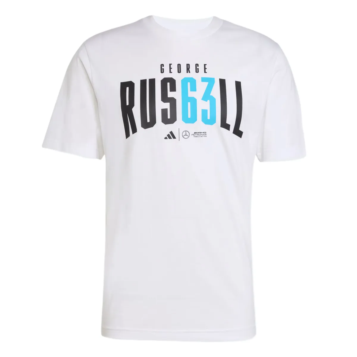 Adidas x Mercedes Amg Petronas Formula One Team George Russell T-shirt