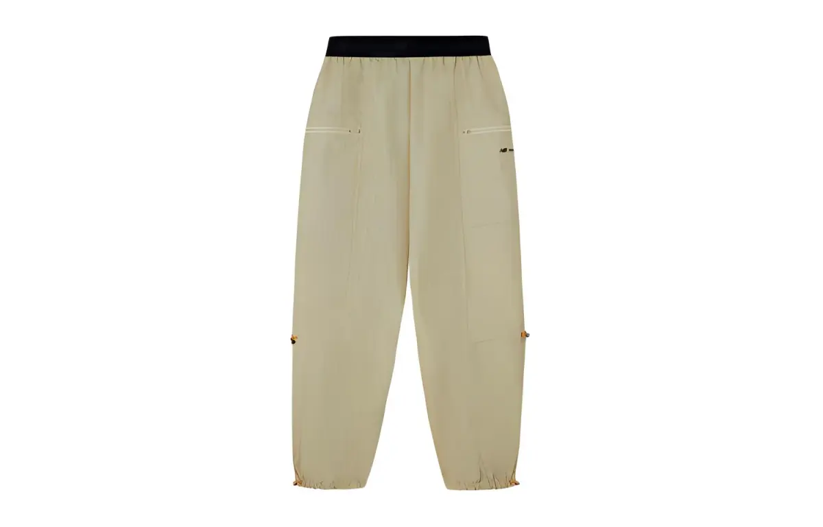 New Balance Loose Fit Sports Pants Women's Ecru