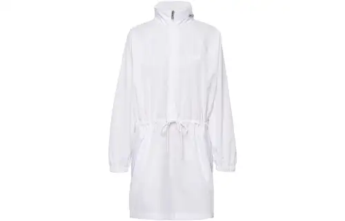 PRADA Hooded Poplin Dress