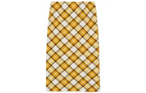 Burberry Casual Long Skirt Women's Orange